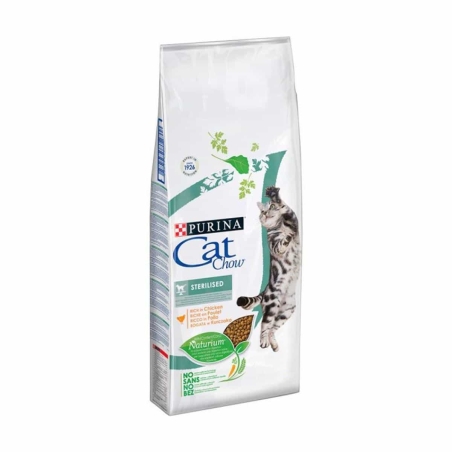 Purina Cat Chow - STERILISED - суха храна за котки кастрирани в зряла възраст-15кг