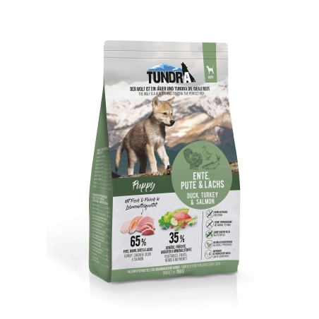 Tundra Puppy - храна за бременни, кърмещи и подрастващи кучета от всички породи - 750 г