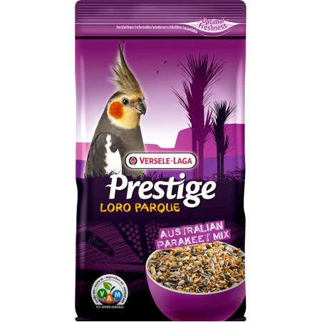 Versele Laga Prestige Premium Loro Parque Australian Parakeet Mix – пълноценна храна за австралийски средни папагали 1 кг
