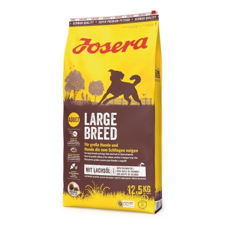 Josera Dog Large Breed суха храна за израснали кучета от едри породи с пилешко и масло от сьомга 12.5 кг
