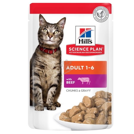 POUCH Adult BEEF 85g ТЕЛЕШКО КОТКА