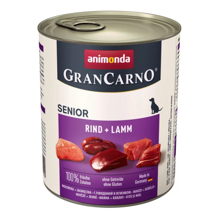 GranCarno® Senior говеждо+ агне , 400 гр