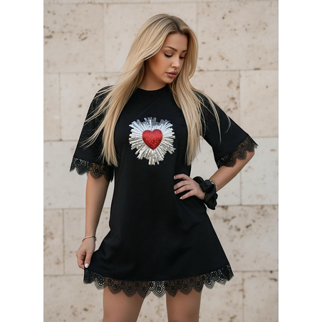 Дамска рокля Heartlight Black Dress