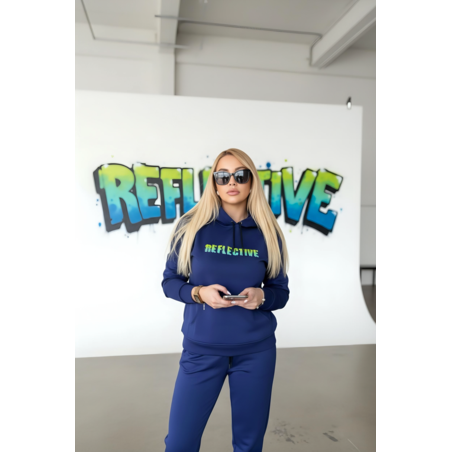 Reflective Blue Neon Set