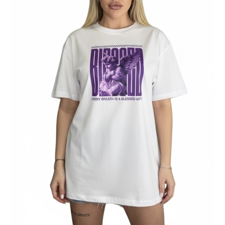Тениска Purple Angel Oversize