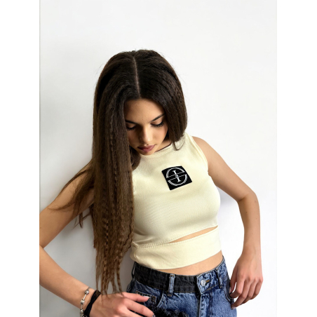 Кроп топ Nude