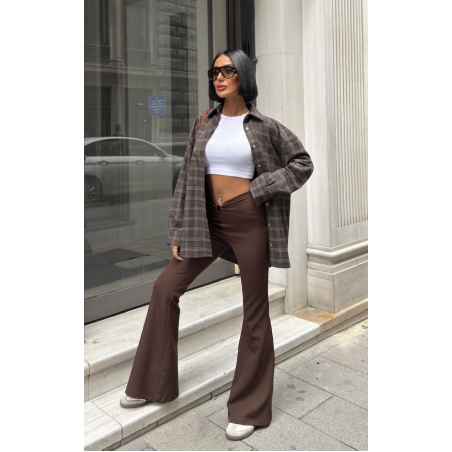 Mocha – Клош панталон с акцент на талията