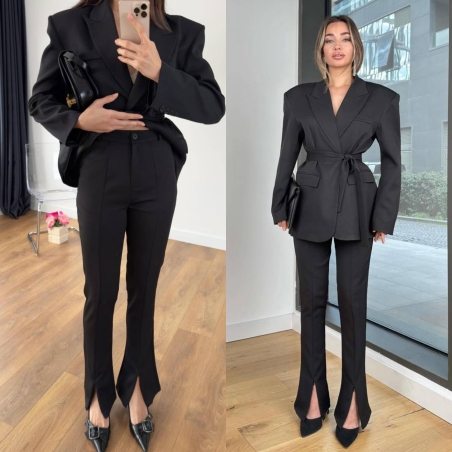 ROYAL EDGE Black Елегантен официален костюм