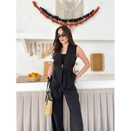 City Muse Black - Комплект от две части с колан