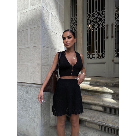 Плажен сет топ и пола -  Summer Black