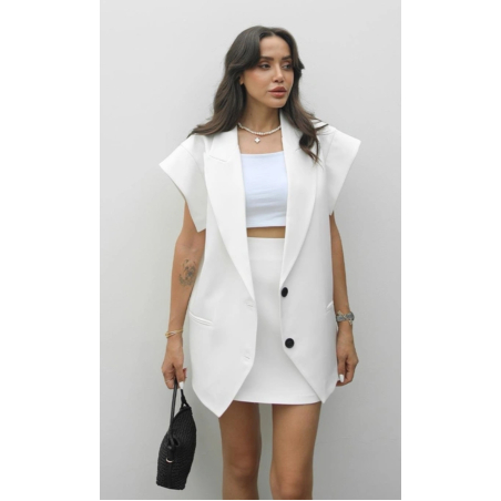 Елегантен костюм “Bold Elegance” White