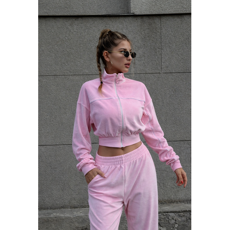 Velour Touch Set Pink – спортен екип от мек велур