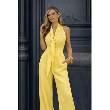 Ivory Grace yellow- Елегантен гащеризон