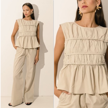 Boho Elegance ecru-  дамски комплект