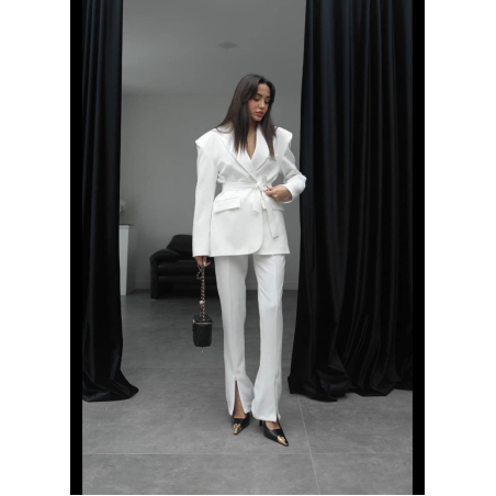 ROYAL EDGE white Елегантен официален костюм