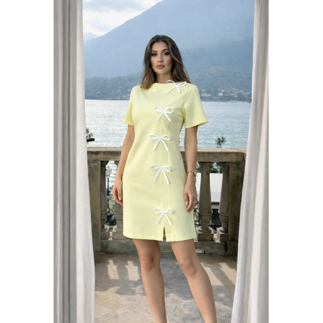 Ribbon Pop -Рокля в жълто