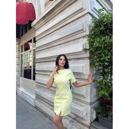 Ribbon Pop -Рокля в жълто