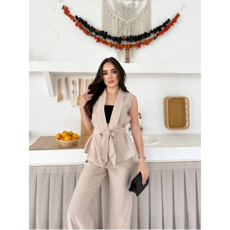 City Muse Ekru - Комплект от две части с колан