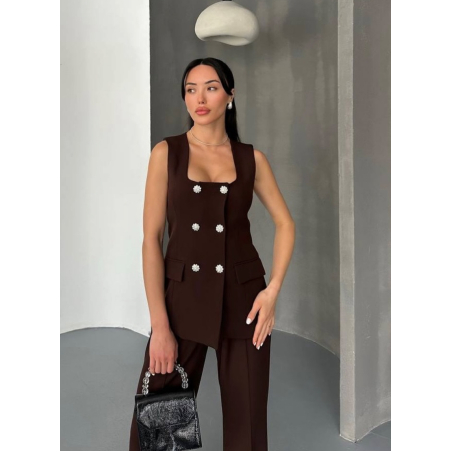 DOUBLE CLASS Coffee - Костюм сако и панталон