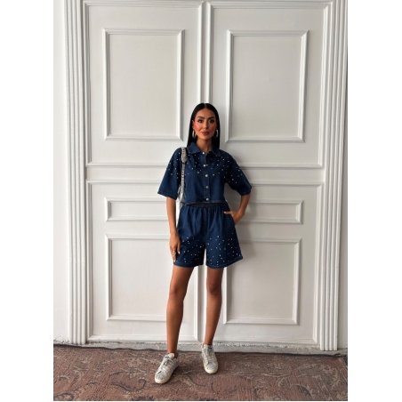 Дънков сет  с камъни “Shine On”