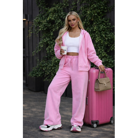 ROOV Pink Спортен широк екип от памук