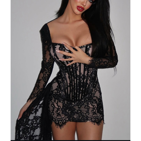 “Lucy” Къса парти рокля