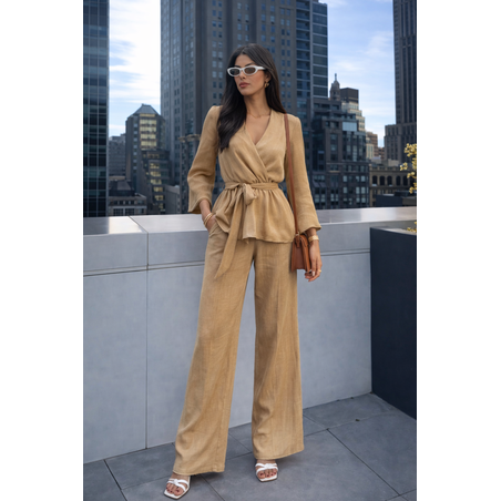 Луксозен сатенен комплект Gold