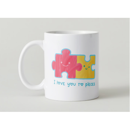 “Ily to pieces” чаша