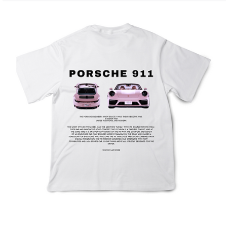 “Porsche 911, pink” тениска
