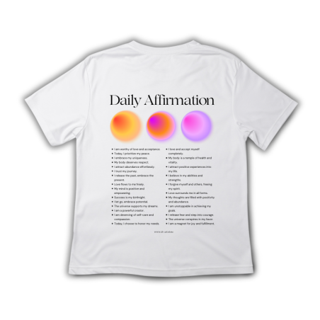 “Daily affirmations” тениска