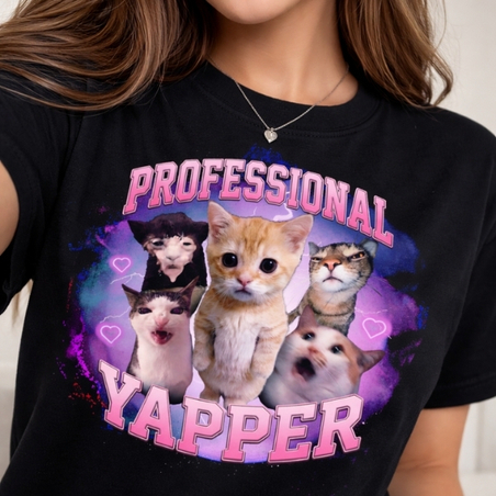 „Professional Yapper“ Тениска