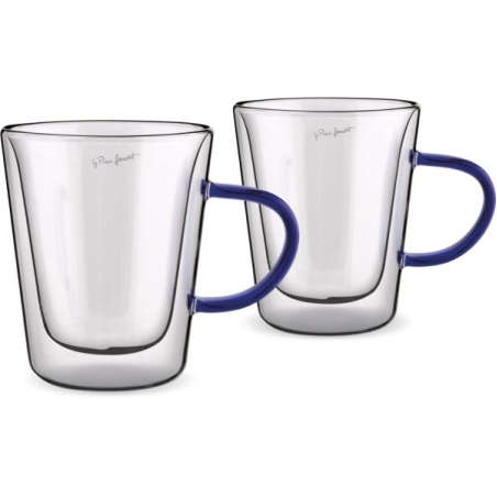 Комплект чаши за чай LAMART LT9119 VASO, 300 мл., 2 броя, сини