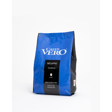 Кафе на зърна VERO DECAFFEINATO 0,500кг.