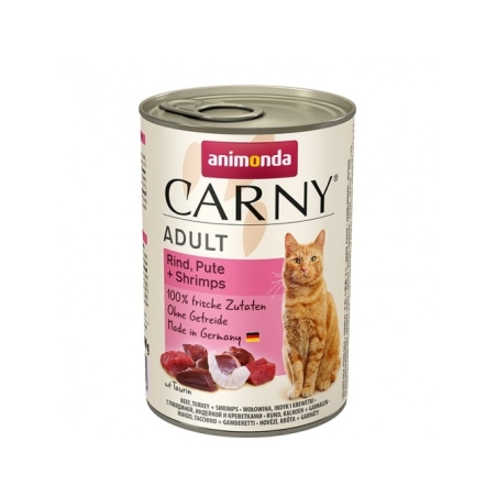 Animonda Carny Adult Beef, Turkey, Shrimps - 400г