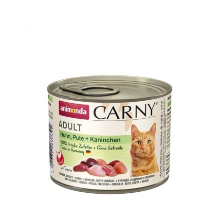 Animonda Carny Adult Chicken, Turkey, Rabbit - 200г