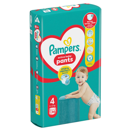 Pampers Pants 360° 4- 66 броя Памперс Гащи