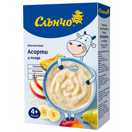 Слънчо Млечна каша Асорти
