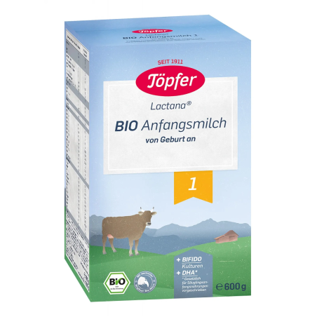Lactana 1 Био Mляко за кърмачета 600g