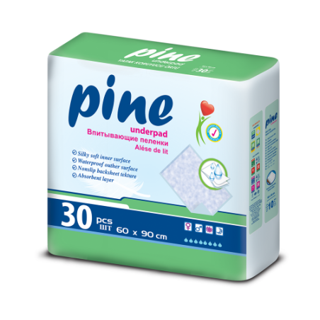 Еднократни чаршафи PINE 60/90см. 30броя