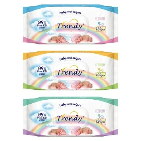 Мокри кърпи Trendy