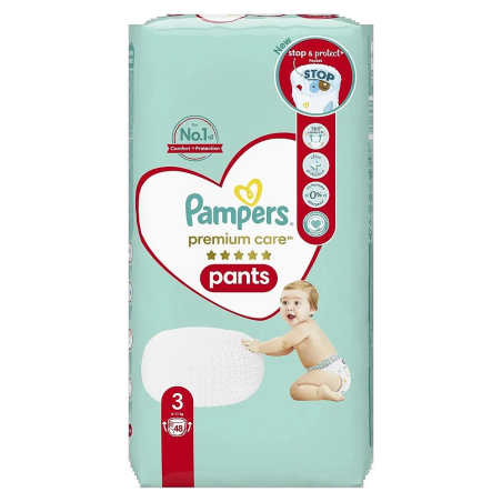 Pampers Premium Care Pants 3- 48 броя