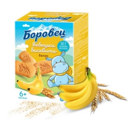 Бисквити Боровец с банан