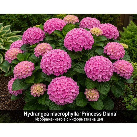 Hydrangea macrophylla 'Princess Diana'