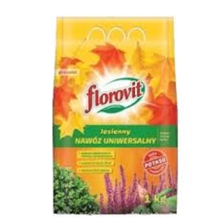 Гранулиран есенен тор за тревни площи - 1 кг. Florovit