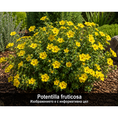 Potentilla fruticosa (Храстовиден очиболец)