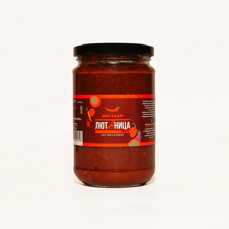 ЛЮТАница - пикантна лютеница 300 гр. ЛЮТА ФЕРМА