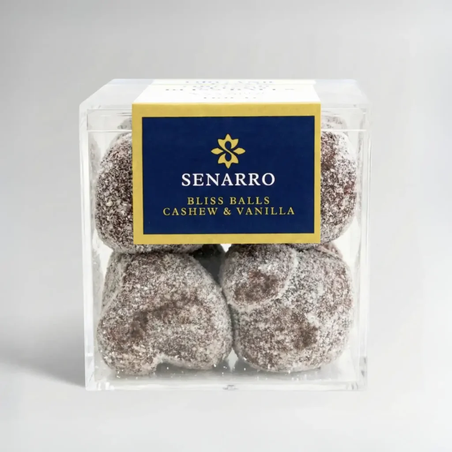 БИО Веган Bliss Balls бонбони Кашу и Ванилия 160 g SENARRO