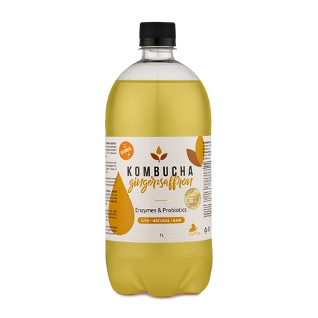 Комбуча джинджифил и шафран 1 л. DALVITA