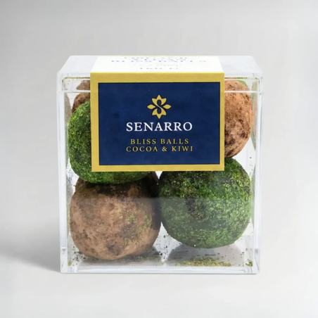 БИО Веган Bliss Balls бонбони Какао и Киви 160 g SENARRO