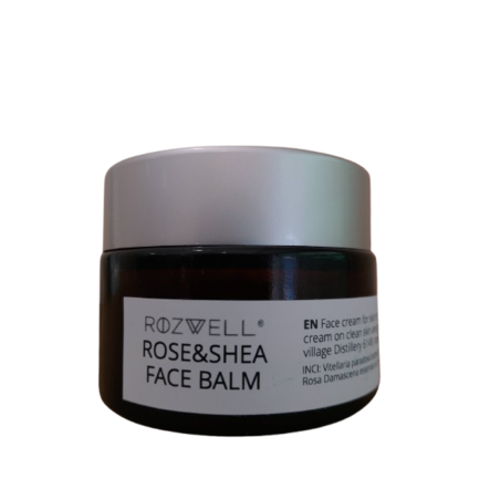 Балсам за лице с БИО Българска роза, 30 мл. Rozwell